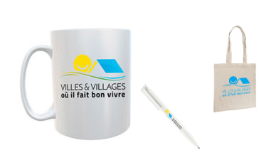 Panneau entrée de ville label Villes et Villages où il fait bon vivre